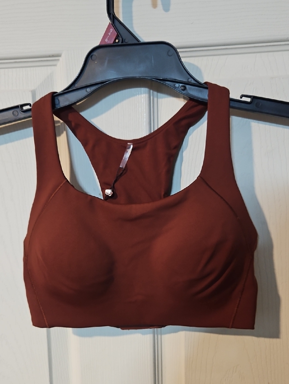 CALIA Women's PowerMove Adjustable Bra: RED BROWN: NEW WITH TAGS: SIZE XS